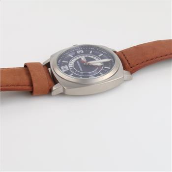 Grant Brown Blue Dial Watch