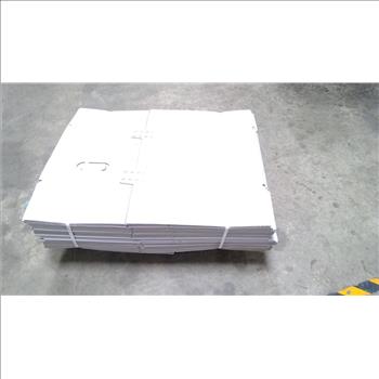 Gray Corrugated Boxes, 25 Pieces