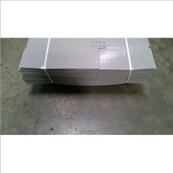 Gray Corrugated Boxes, 25 Pieces