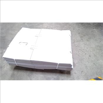 Gray Corrugated Boxes, 25 Pieces