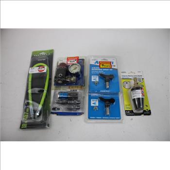 Grease Gun Coupler, Grease Hose, Coupler And Plug Kit, 14 Pieces