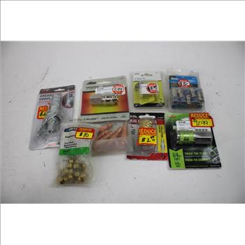 Grease Gun Coupler, Grease Hose, Coupler And Plug Kit, 14 Pieces