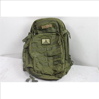 Green 5.11 Tactical Backpack