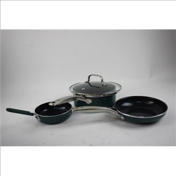 Green Diamond Cookware Set