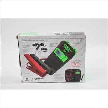 Green Fuel 1200A Jump Starter + Portable Power