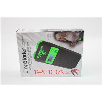 Green Fuel 1200A Jump Starter + Portable Power