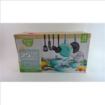 Green Life 13 Piece Cookware Set