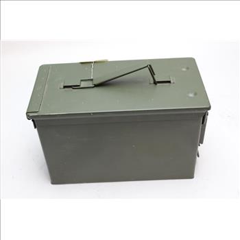 Green Metal Ammo Can