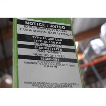 Green Mighty Lite - Little Fiant Ladder Approx 7-1/2