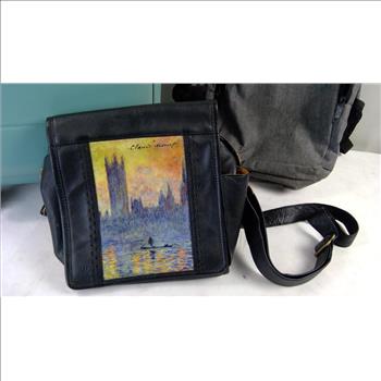 Green Rolling  Suitacse, Backpack And Crossbody