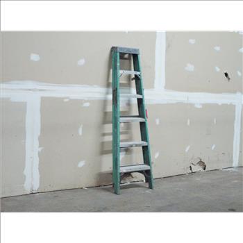 Green Step Ladder