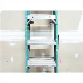Green Step Ladder