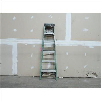 Green Step Ladder