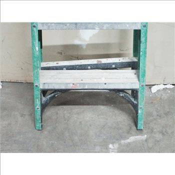 Green Step Ladder
