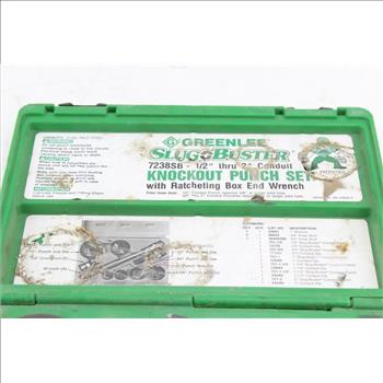 Greenlee 7238SB Slug Buster Knockout Punch Set