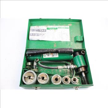 Greenlee 7506 Heavy Duty Slug Splitterhydraulic Knockout Punch Set
