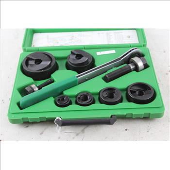 Greenlee Knockout Punch Set, 9 Pieces