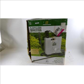 Greenwood 4 Gallon Home & Garden Backpack Sprayer