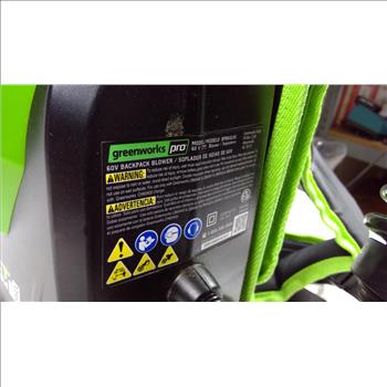 Greenworks 60 Volt Leaf Blower