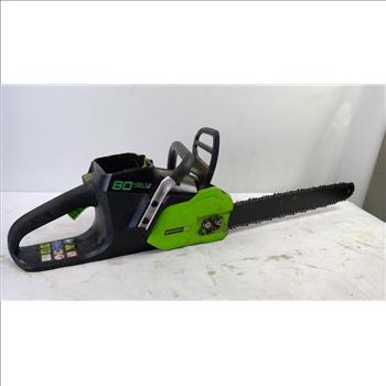 Greenworks 80v Chainsaw Cordless Battery Chainsaw