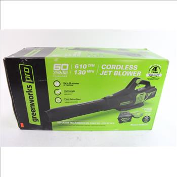 Greenworks Pro Cordless Jet Blower