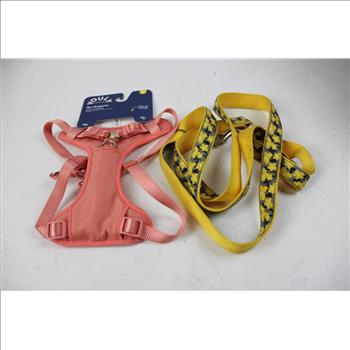 Grinch Pet Bandana, Cordless Dog Nail Grinder, Pink Dog Harness And More, 5 Pieces