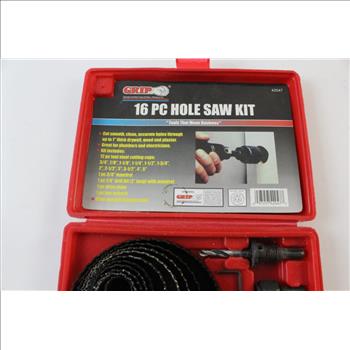GRIP 16PC Hole Saw Kit