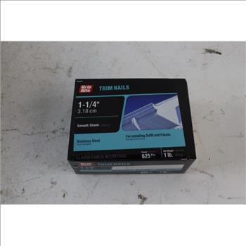 Grip Rite Trim Nail 1Lb. Boxes, And More, 7 Pieces