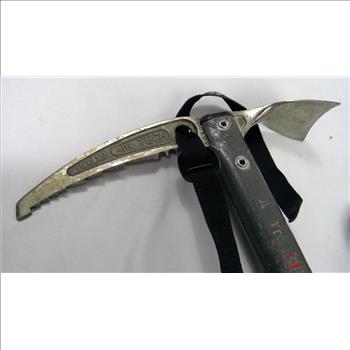 Grivel Air Tech Racing Ice Axe, Snap-On Pry Bar, Folding Knives, 6 Pieces