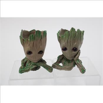 Groot Succulent Planters, 2 Pieces
