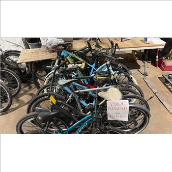 Group Of 10 Used Bikes