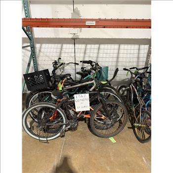 Group Of 11 Used Bikes