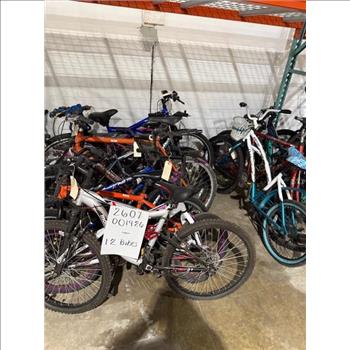 Group Of 12 Used Bikes