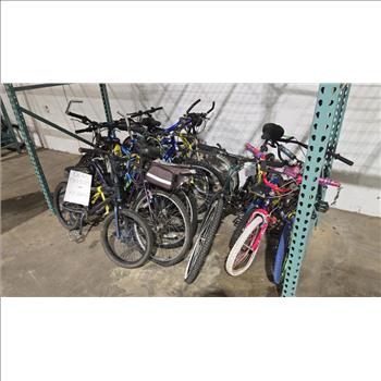 Group Of 12 Used Bikes