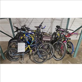 Group Of 12 Used Bikes
