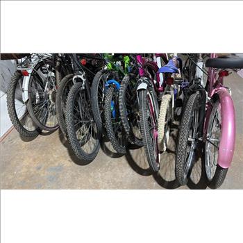 Group Of 12 Used Bikes