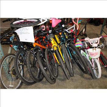 Group Of 12 Used Bikes