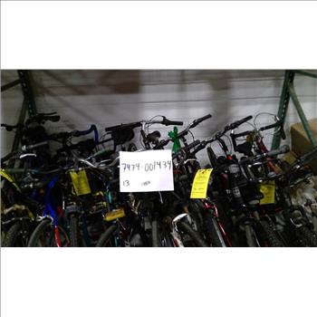 Group Of 13 Used Bikes