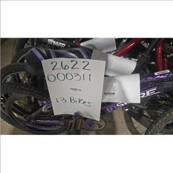 Group Of 13 Used Bikes
