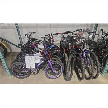 Group Of 13 Used Bikes