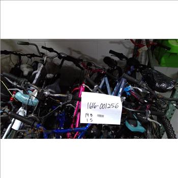 Group Of 14 Used Bikes And 1 Used Scooter