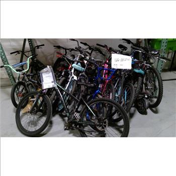 Group Of 14 Used Bikes And 1 Used Scooter