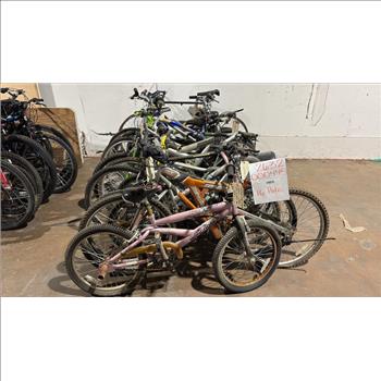 Group Of 16 Used Bikes