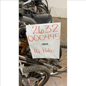 Group Of 16 Used Bikes
