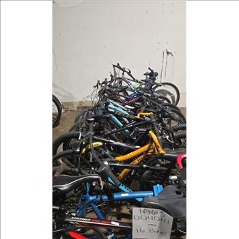 Group Of 16 Used Bikes