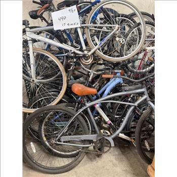 Group Of 17 Used Bikes
