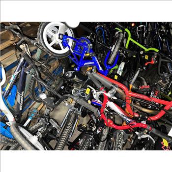 Group Of 19 Used Bikes And 4 Scooters