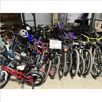 Group Of 19 Used Bikes And 4 Scooters