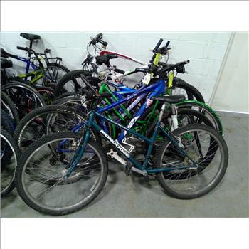 Group Of 20 Used Bikes And A Scooter