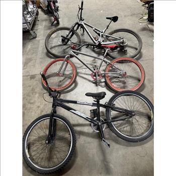 Group Of 3 Used Bikes